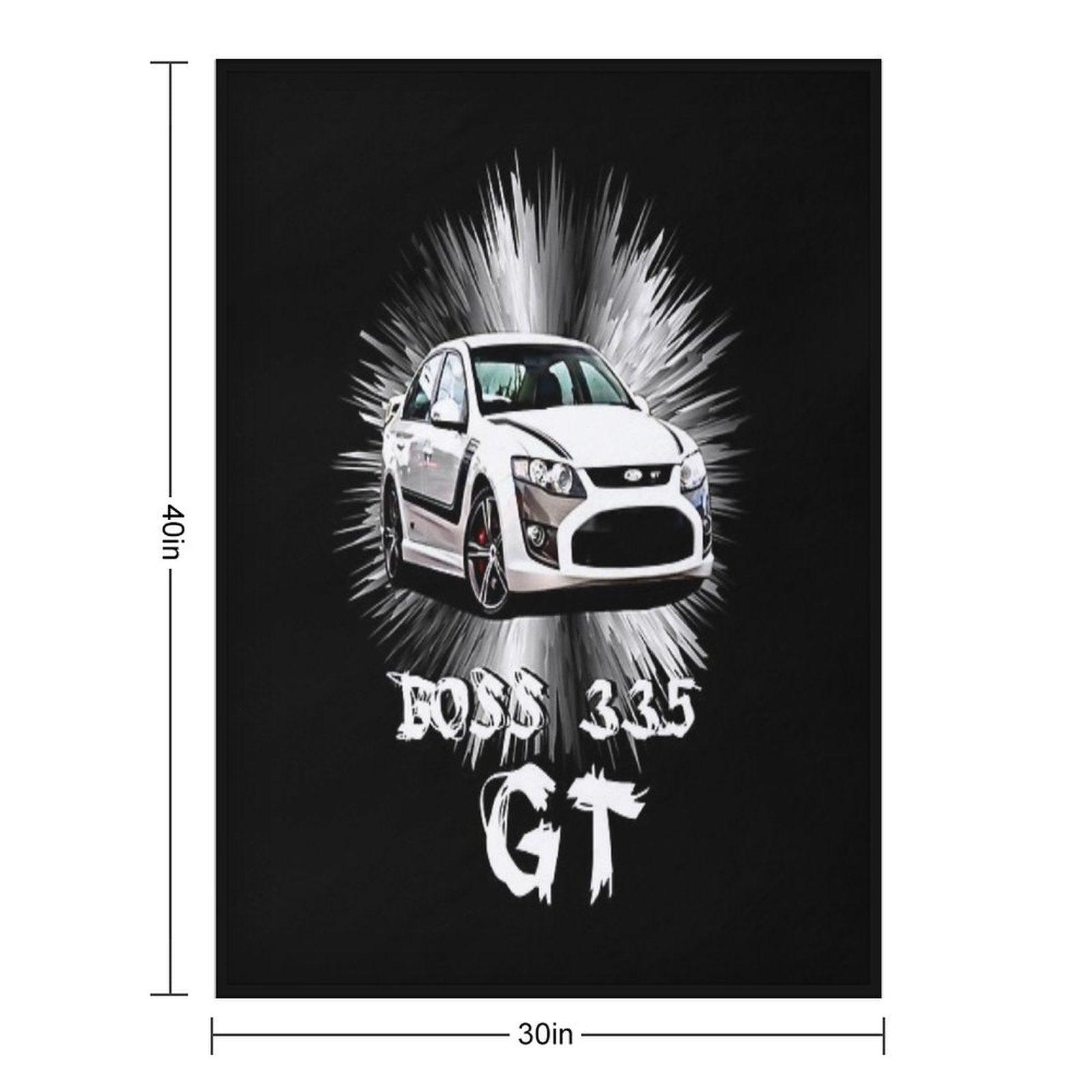 GT 335 Ford Falcon Throw Blanket