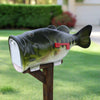 Post Mount Large Mouth Bass Fish Mailbox