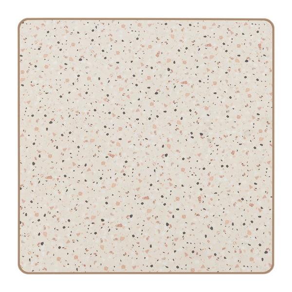 Spot Bar Table Beige & Gold