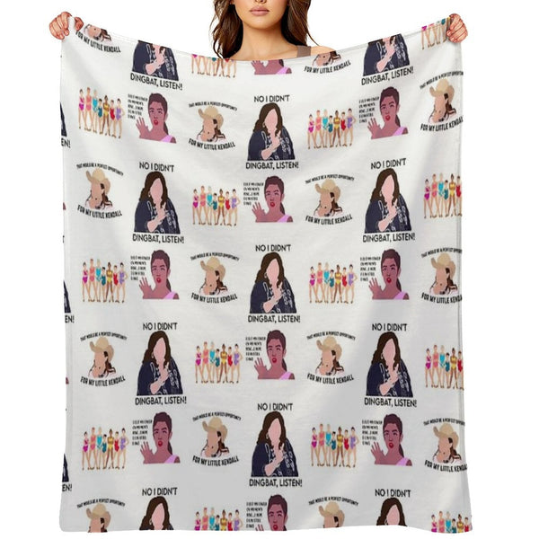 Dance Moms Sticker Pack Lightweight Throw Blanket
