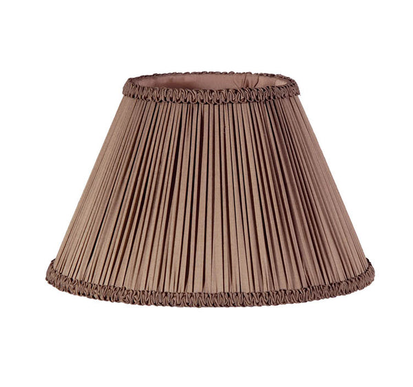 Deep Empire with Roll Pleat and Hand Made Ruching Lamp Shade - Gifts for You 'n Me