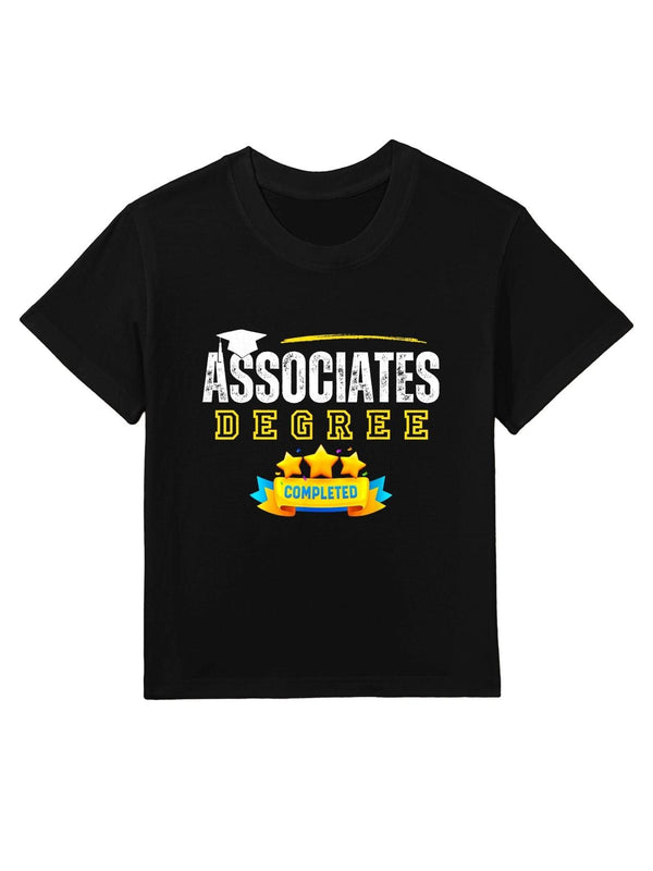 Associates Degree Graduation Senior Celebration Grad Party Kids T-Shirt