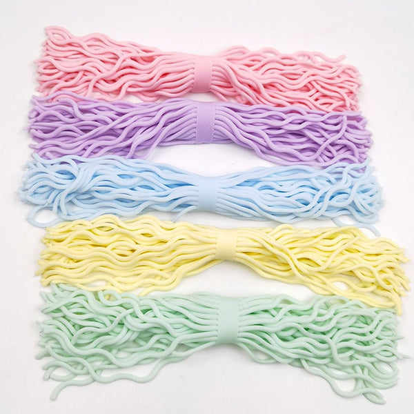 Cartoon unicorn cute pet animal lala music bracelet tpr soft rubber vent decompression noodle decompression toy