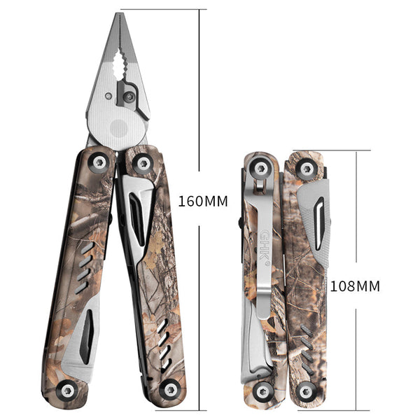 New Design Outdoor Multitool Multifunction Pliers Camping Survival 17 in 1 Folding Wautton Outdoor Gear