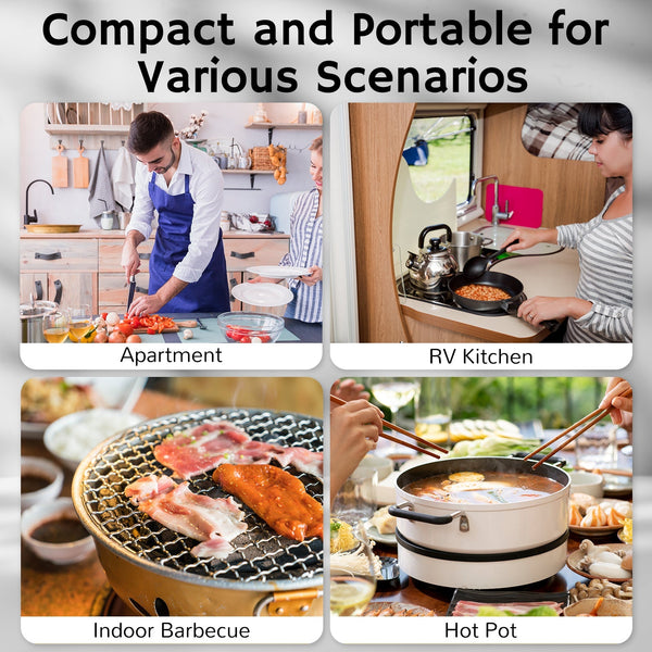 RH180 Portable Desktop Range Hood, Cordless or Plug-In Options - European version Airthereal