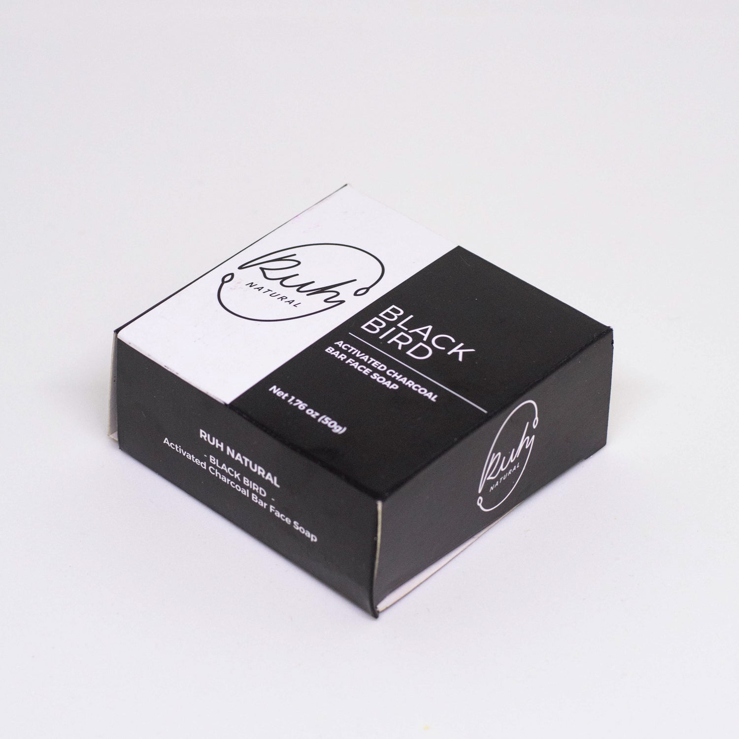 Activated Charcoal Bar Face Soap - Blackbird