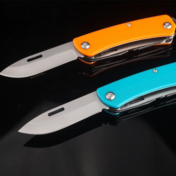 Hot Selling Portable Pocket Knives 440Stainless Steel Pocket Knives Multitool with Plastic Handle Wautton Outdoor Gear