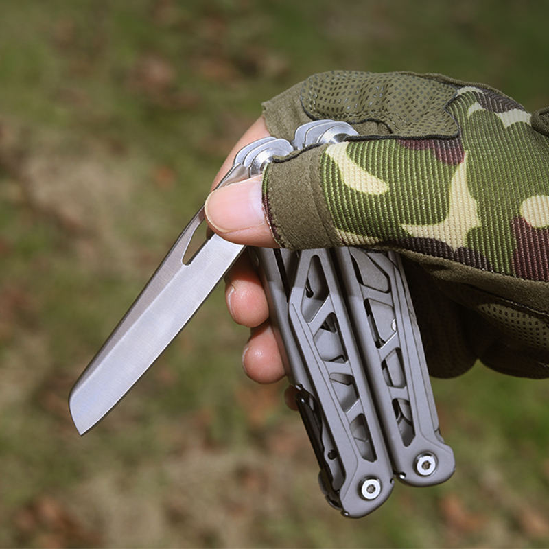 Foldable Multitool Pliers with Scissors and Screwdriver Stainless Steel Multi Tool Pliers with Replaceable Wire Cutters and Saw Wautton Outdoor Gear