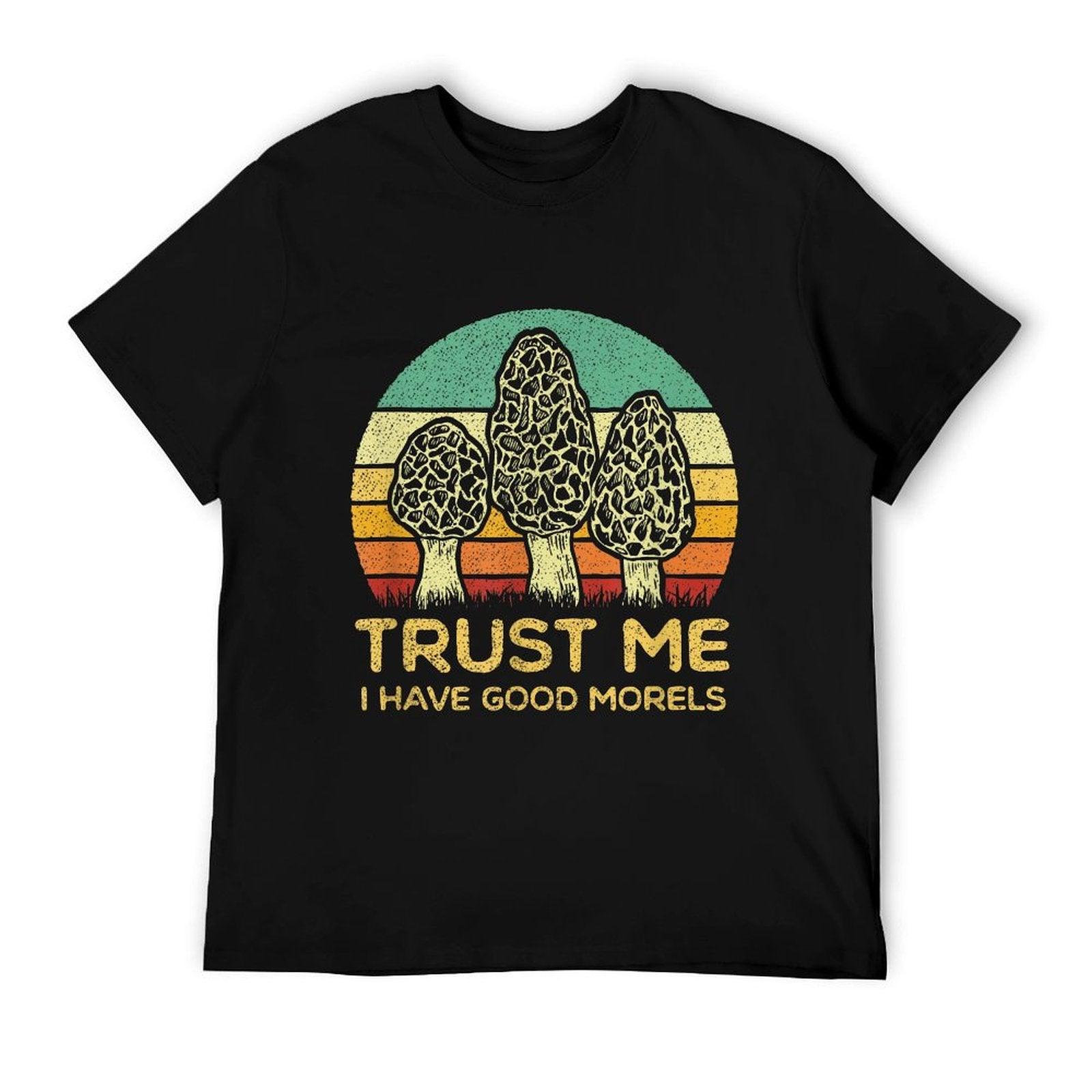 Morel Mushroom Funny Foraging Morels Hunters T-Shirt
