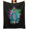 JMANCURLY Gorilla Tag VR Gamer Video Game Design Throw Blanket