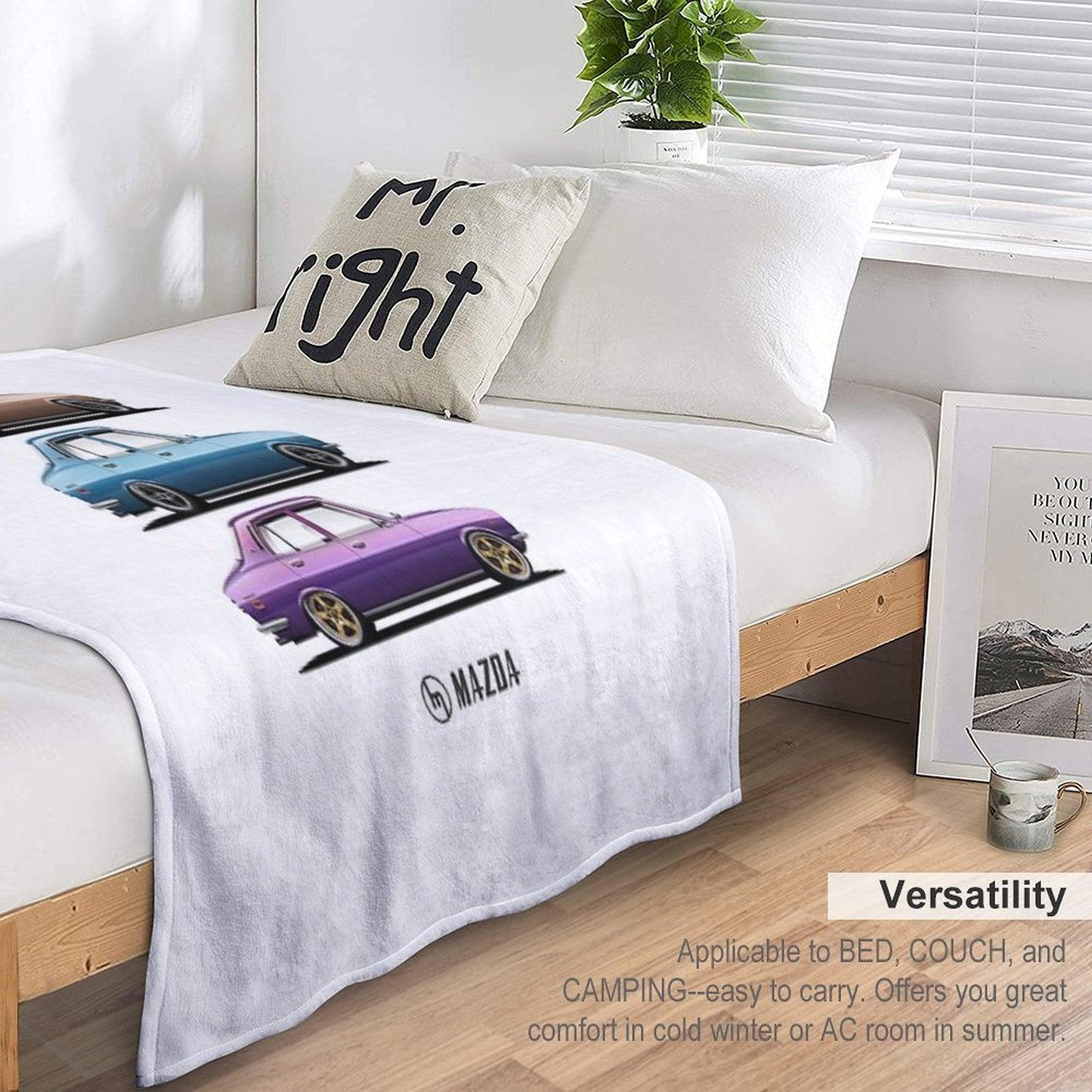Mazda RX2 Set Throw Blanket