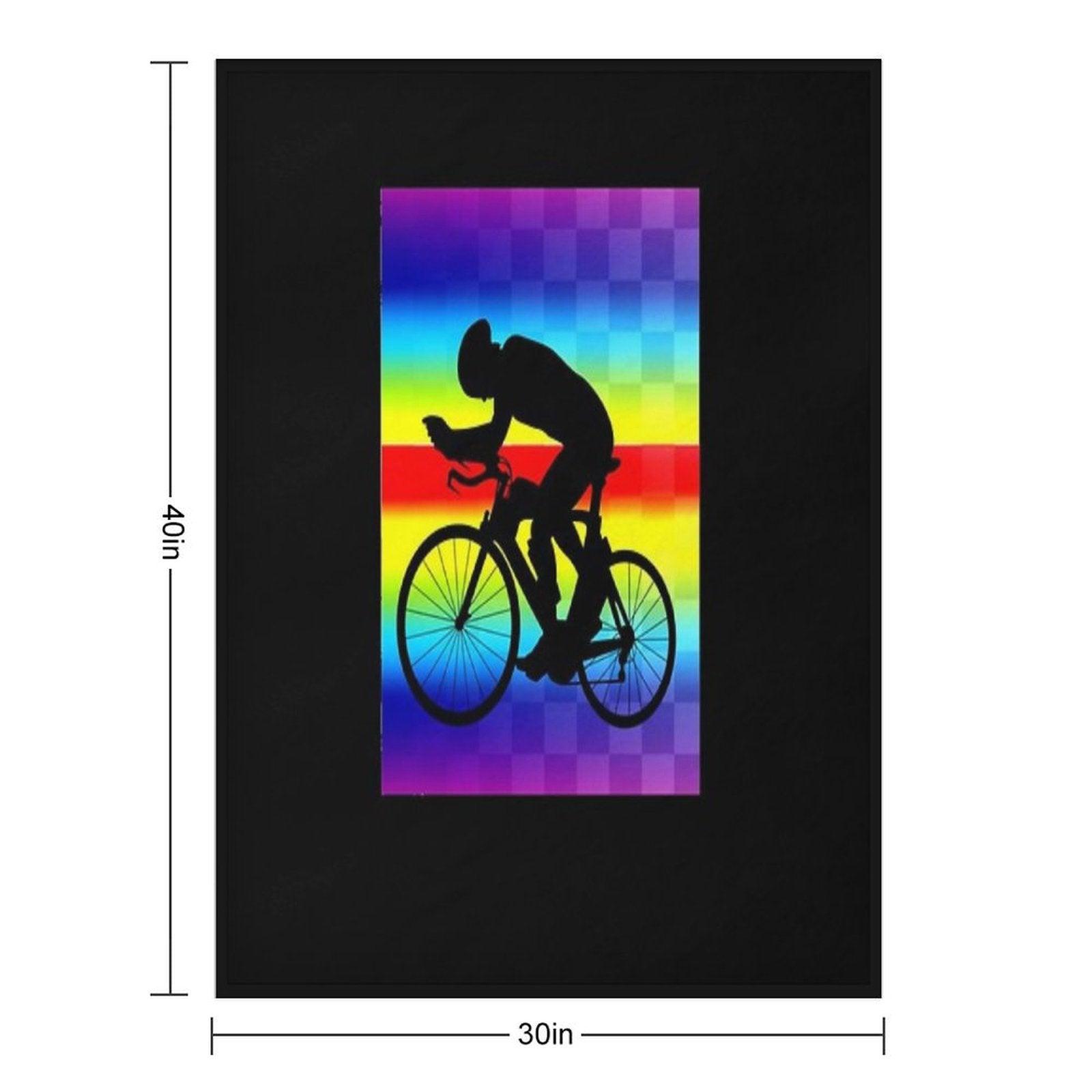 Life with Colors Throw Blanket