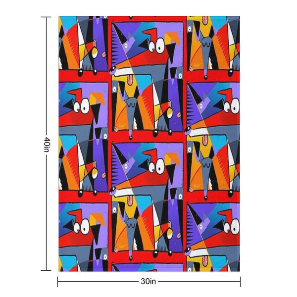 Derpism Throw Blanket