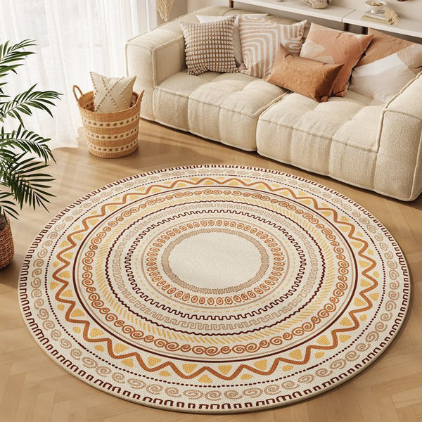 Household Bohemian-style Round Rug