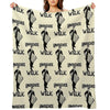 Lawrence Welk - Name - The Black Stencil Eco-conscious Throw Blanket