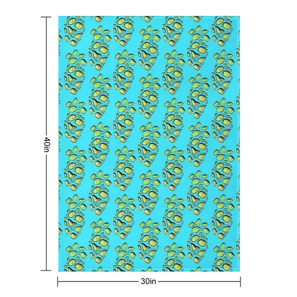 Eyes Throw Blanket