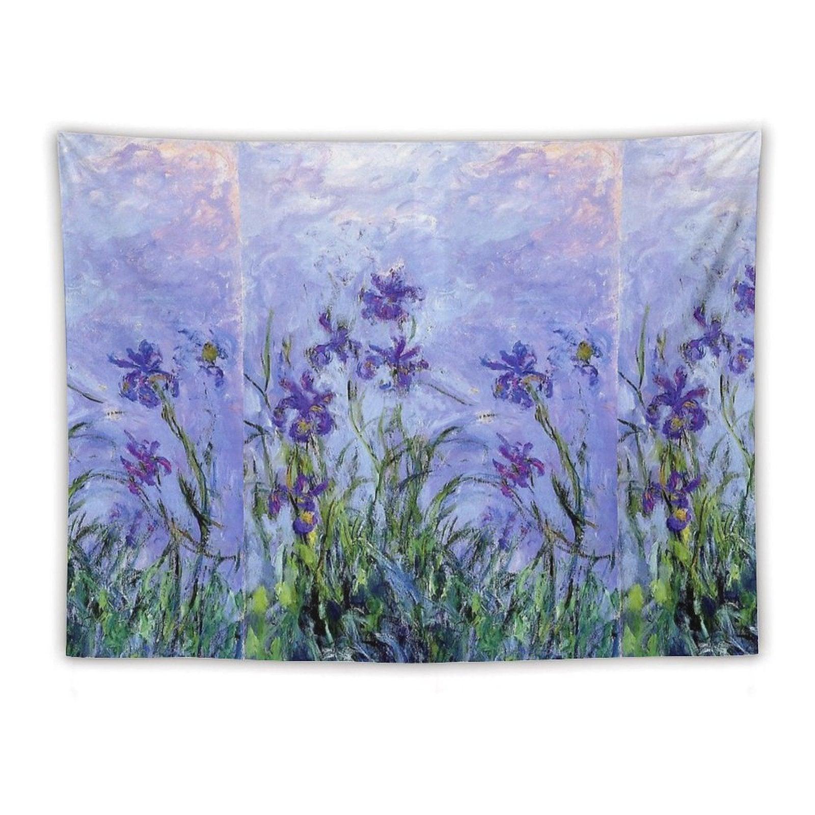 Claude Monet  Lilac Irises 1914 Tapestry