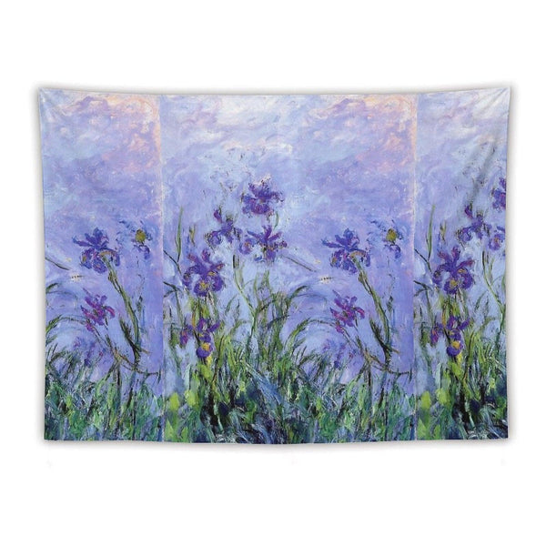 Claude Monet  Lilac Irises 1914 Tapestry