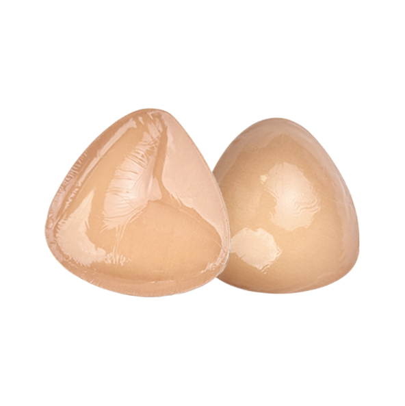 Triangle V-shaped thickened sponge chest patch small chest display large female double-sided self-adhesive chest pad