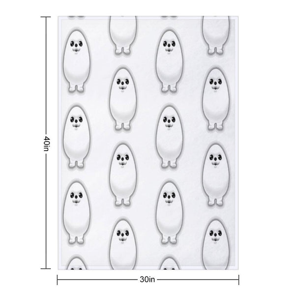Eggdog Dog, Meme Pattern Sustainable Throw Blanket