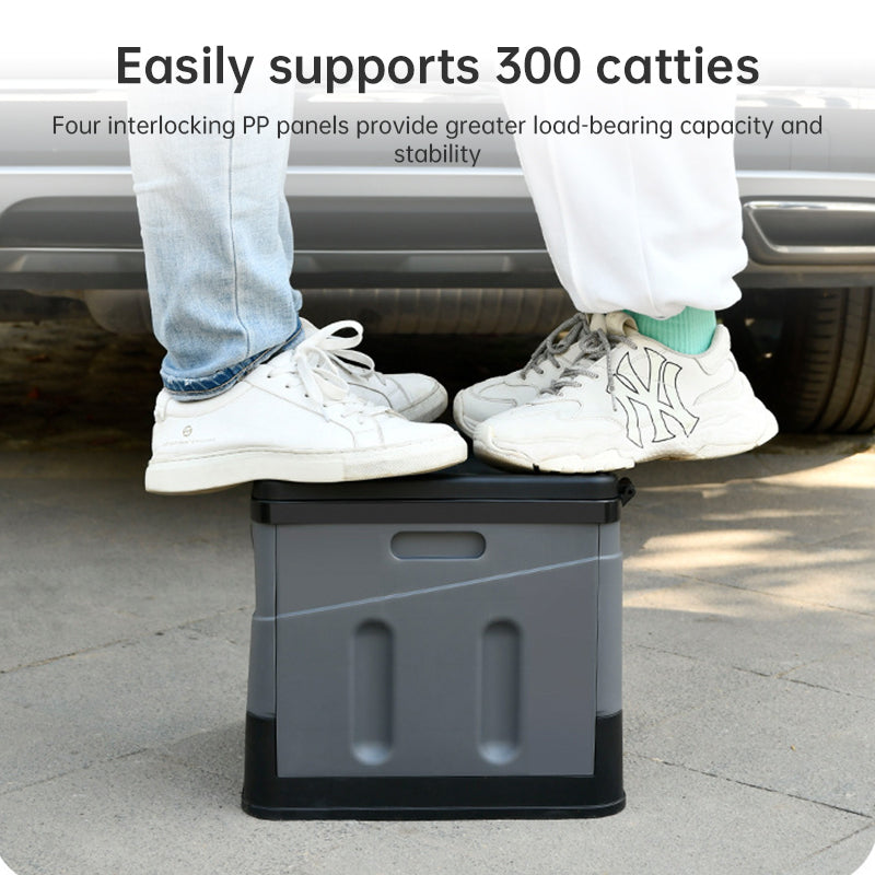 Portable folding camping toilet: adult/child use, self-contained, with lid and seat. V.I.P Digital Presence