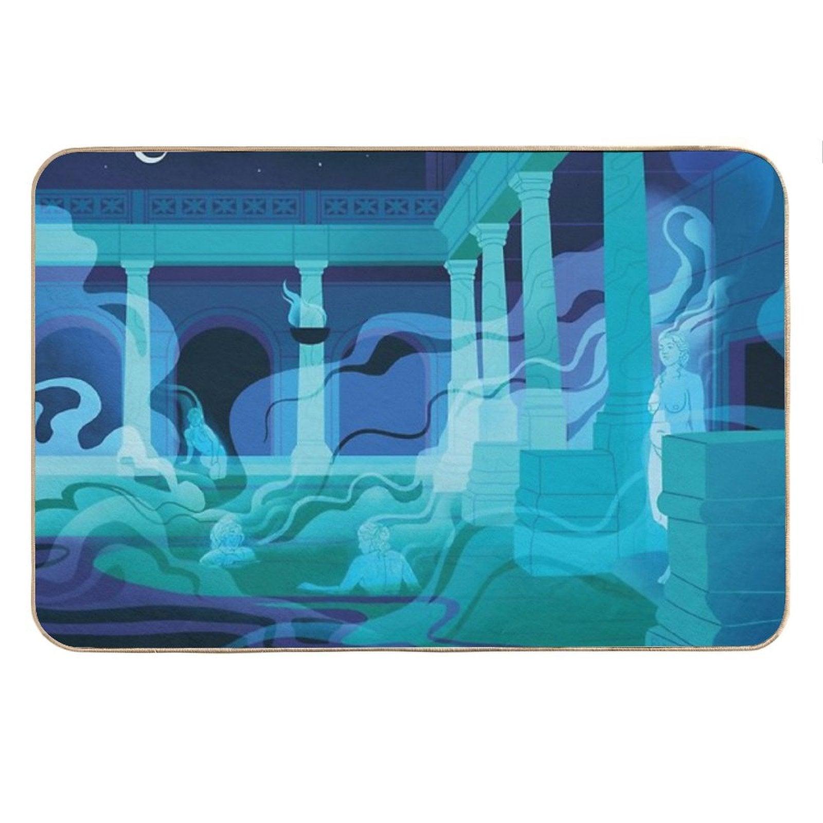 Night at The Baths - Aqua Bath Mat