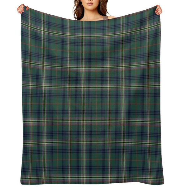 Clan Kennedy Tartan Throw Blanket