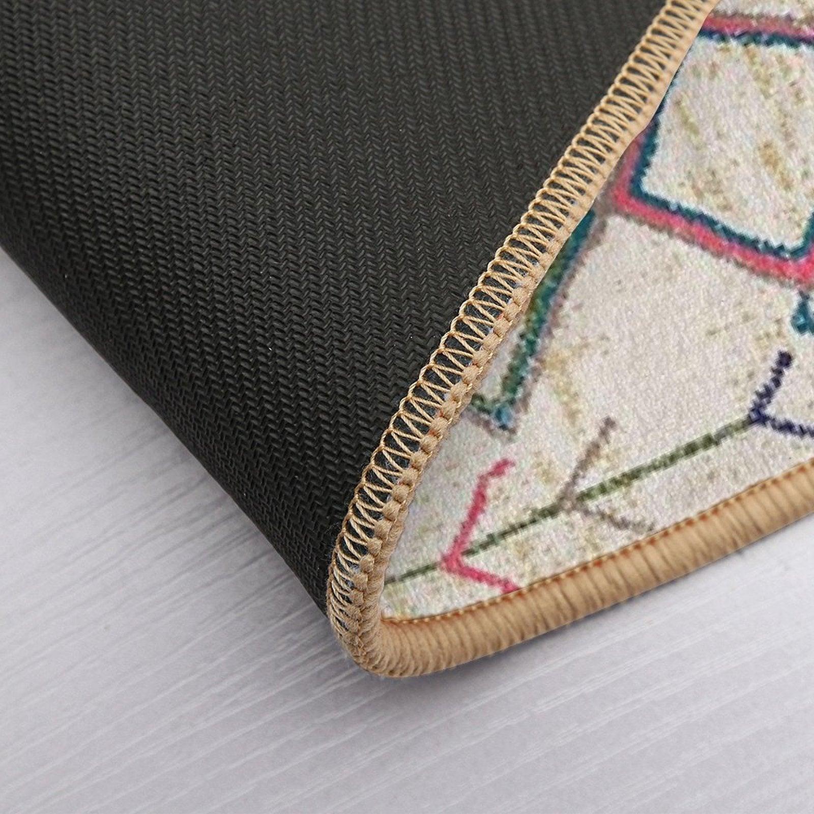 Moroccan Traditional Rug Style Bath Mat