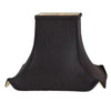 Black Pagoda Style Tissue Shantung Shade