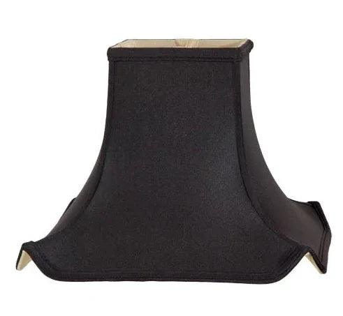 Black Pagoda Style Tissue Shantung Shade - Gifts for You 'n Me