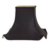 Black Pagoda Style Tissue Shantung Shade