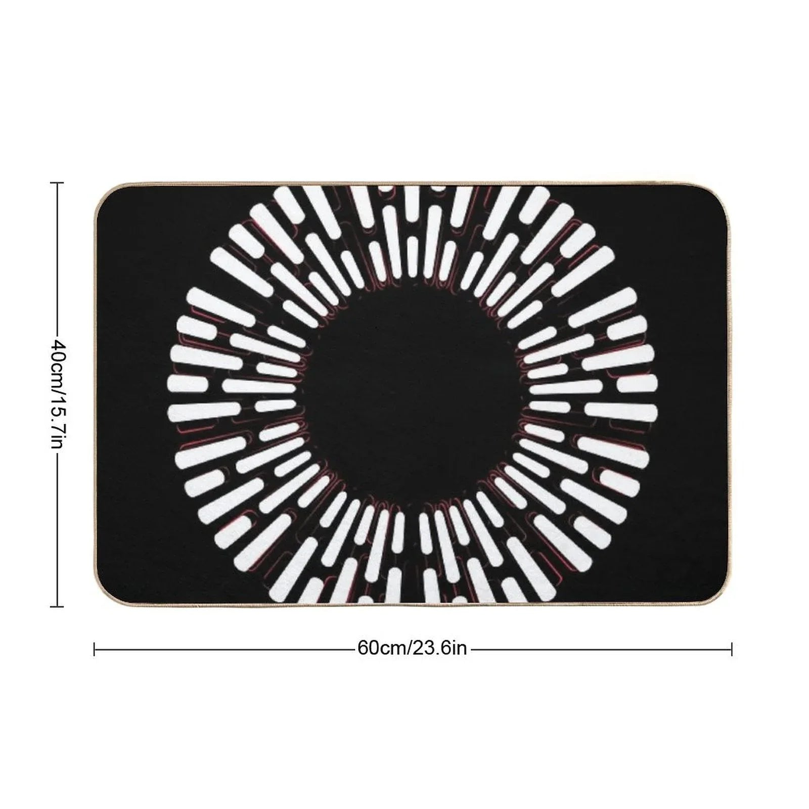 Death Star Lighting Bath Mat