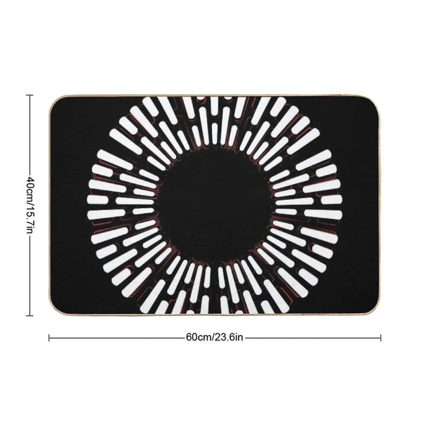 Death Star Lighting Bath Mat