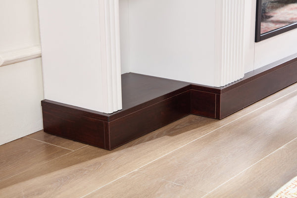 Farmhouse Style Fireplace TV Stand for 70-inch TV BLAKHOM