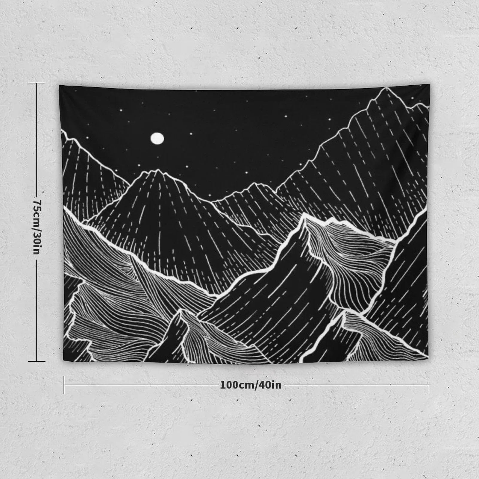 Sea Mountains Tapestry