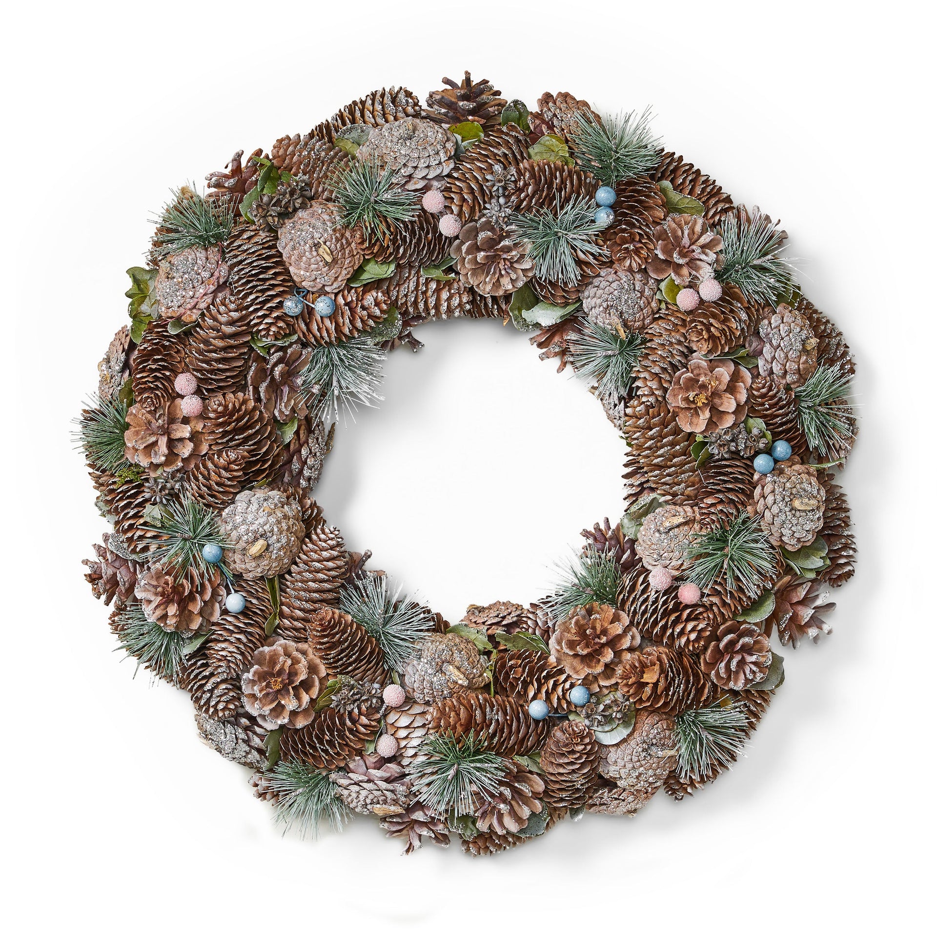 18.5'' PINE CONE WREATH