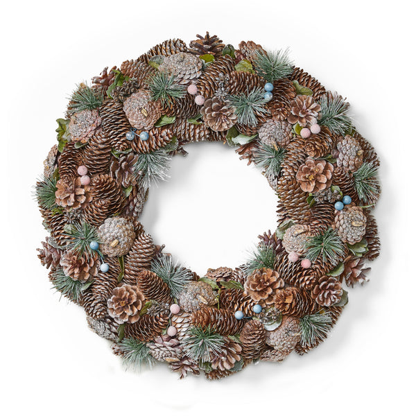 18.5'' PINE CONE WREATH
