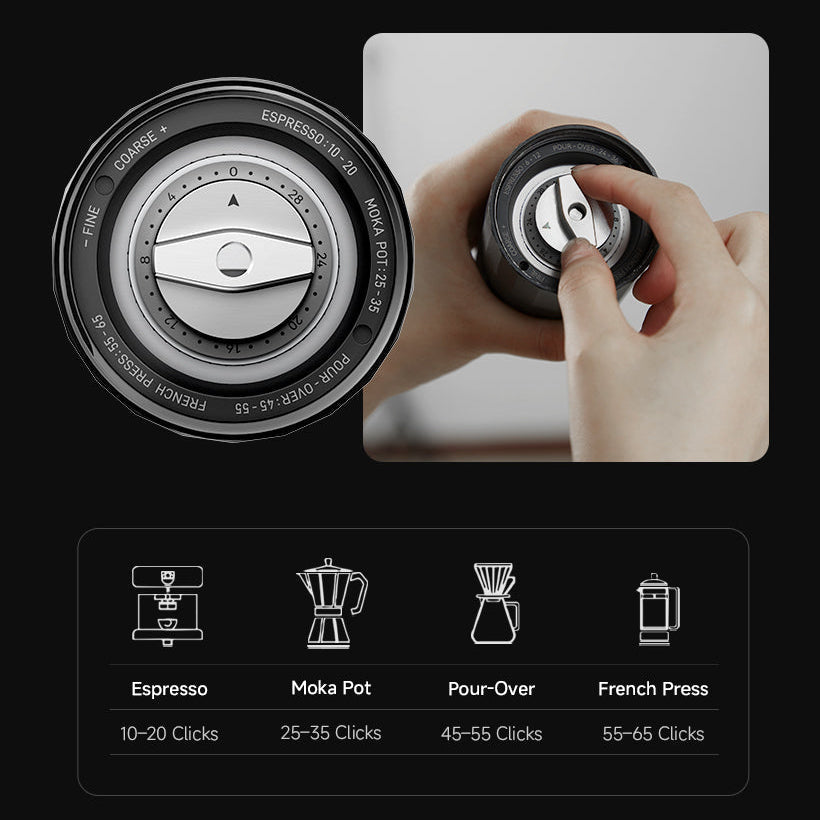 Z4 Manual Coffee Grinder – 48mm Stainless Steel Burr