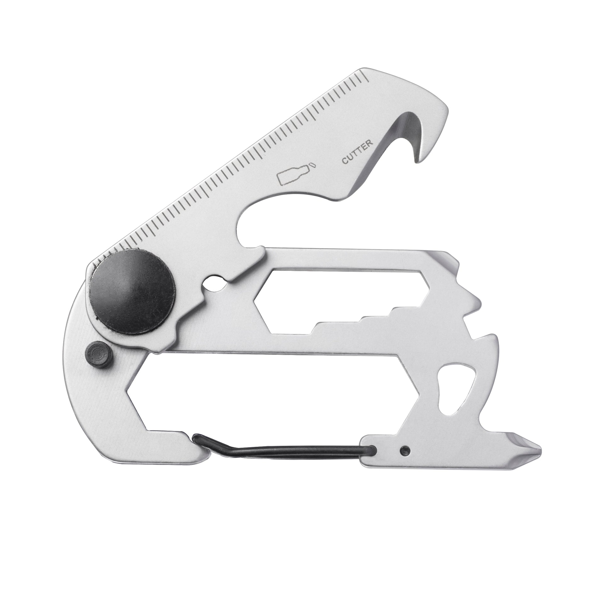 10in1 Stainless Steel EDC Card Multitool for Survival Camping & Climbing Wautton Outdoor Gear