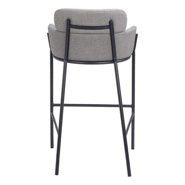 Bremor Barstool Slate Gray