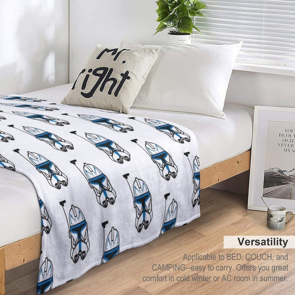 Clone Trooper Rex - 501st Legion Phase 2 Machine-washable Throw Blanket
