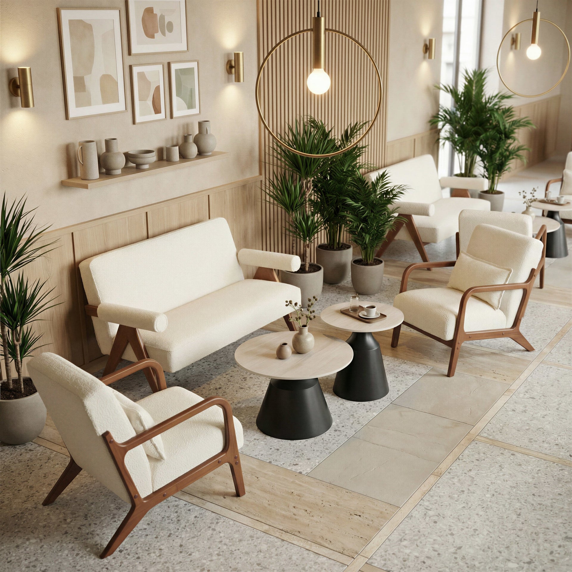 Macio Accent Chair Cream