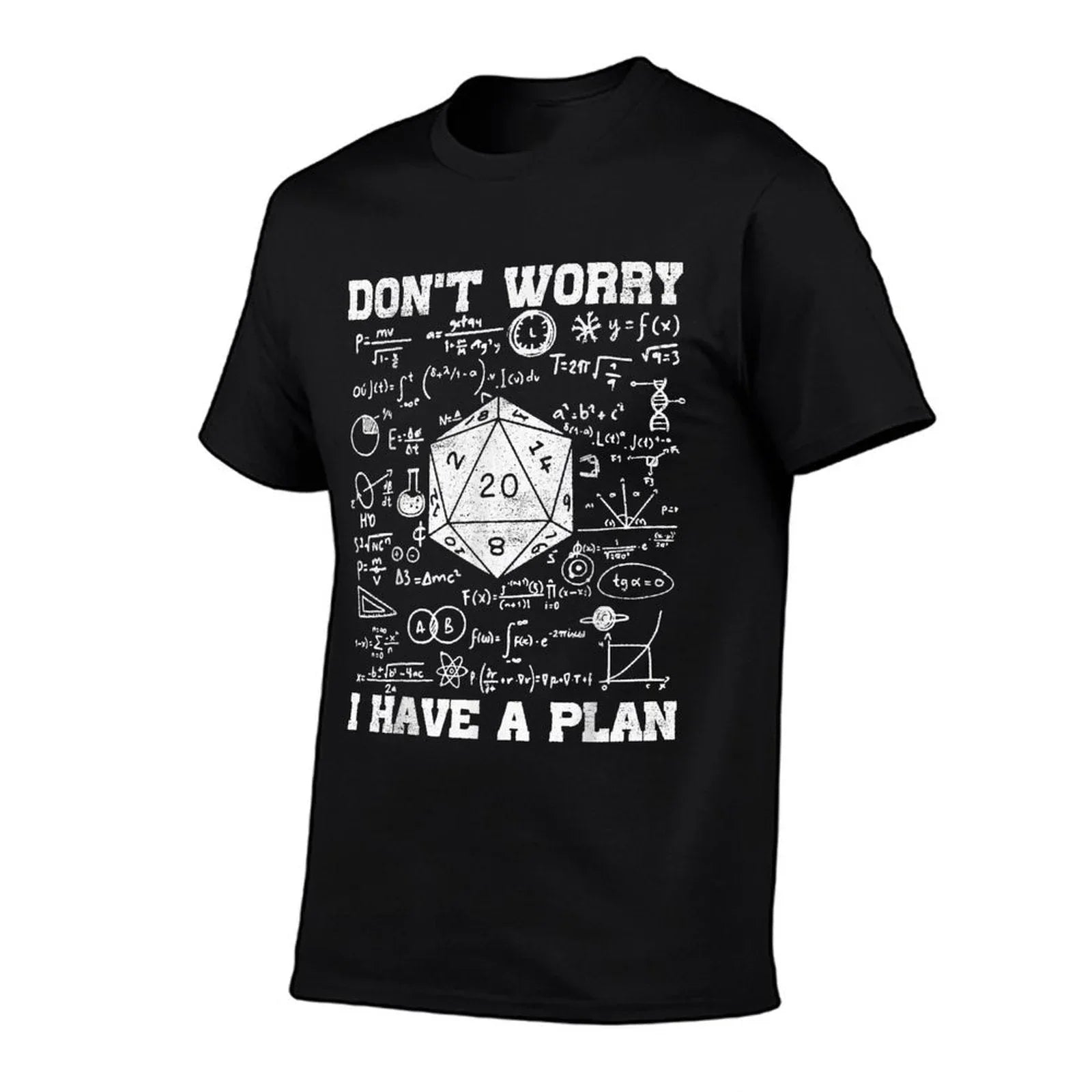 Don't Worry I Have A Plan Funny Dungeon Chaotic Dragon T-Shirt