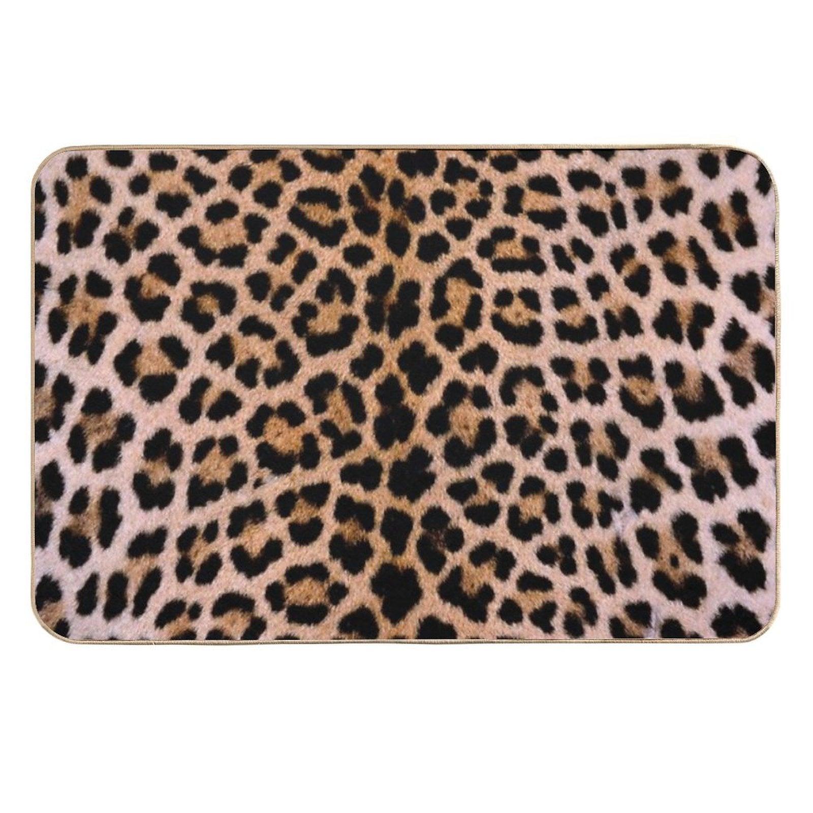 Cheetah Print  Eco-Friendly Bath Mat