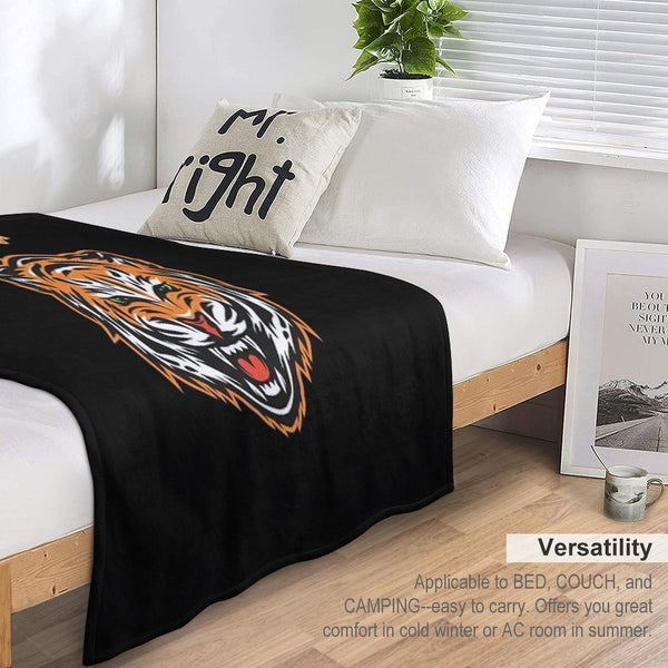 Wests Tigers Anti-pilling Throw Blanket