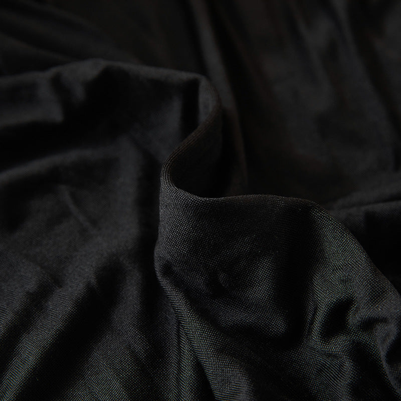 Elastic solid color semi-circular sofa cover, internet cafe, sand caf é, hotel leisure booth, all inclusive, single sofa chair cover