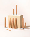 custom crackling booster wood wick .02 - .375" / 9.5mm / 2" / 50.8mm / 100