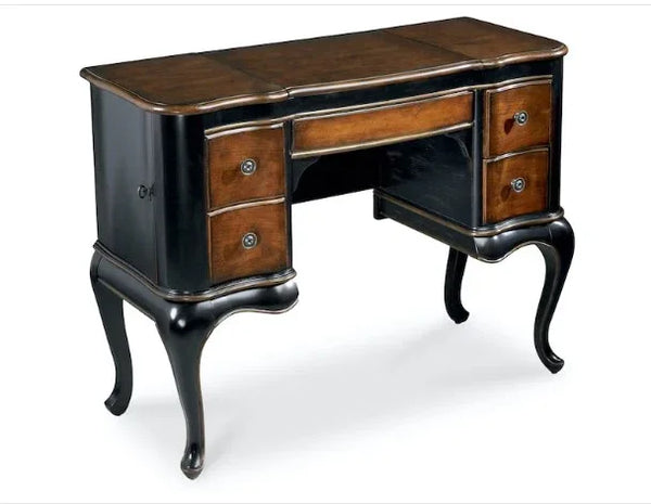 Charlotte Cafe Noir Vanity Table in Multi-Color - Gifts for You 'n Me