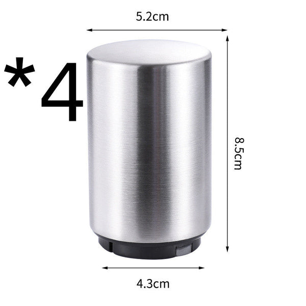 Creative Stainless Steel Beer Bottle Bar Press Opener Automatic Summer Party