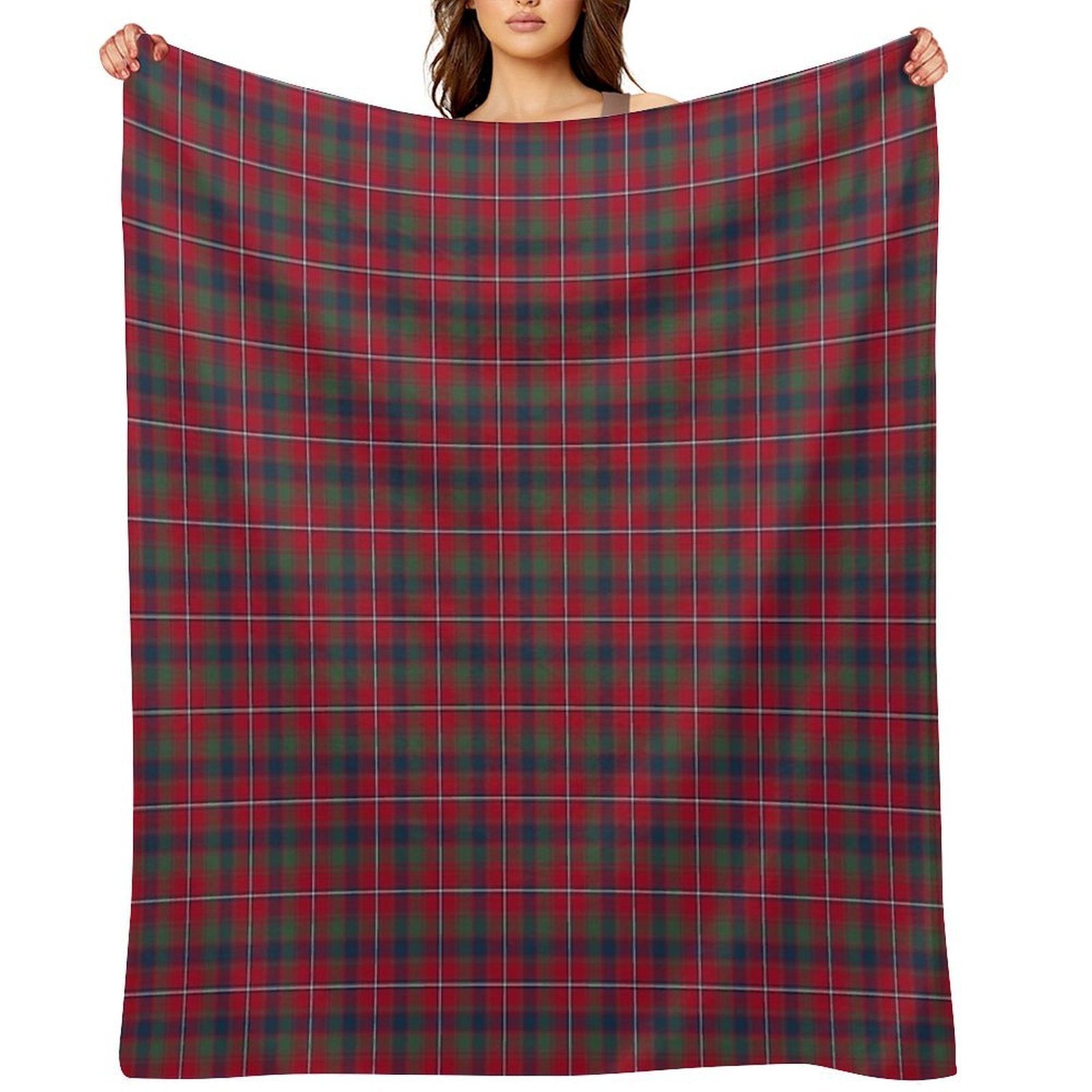 Clan Robertson Tartan Anti-pilling Throw Blanket